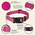 thumbnail image 5 of Country Brook Petz® Everyday Rose Nylon Dog Collar, Large, 5 of 6