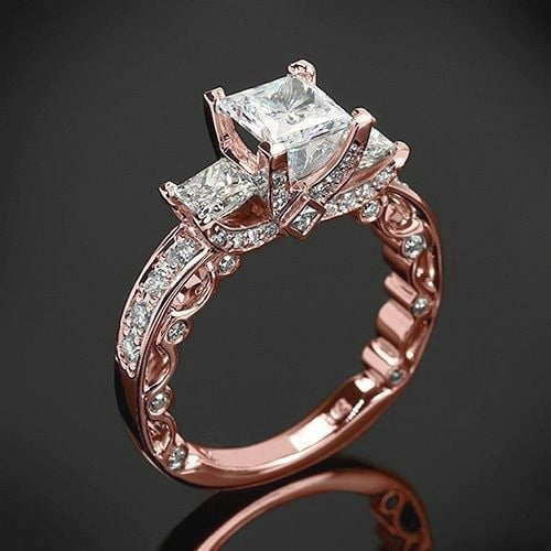Flower Kemp Ring / Gold Ring / Kundan Ring / Indian Finger Ring /  Adjustable Ring / Indian Jewelry / Pakistani Jewelry / Statement Ring - Etsy