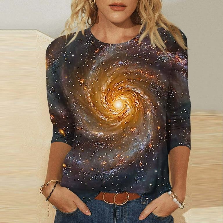 Olyvenn Clothing for Elderly Women, Ladies Summer Tops,Ladies Tops