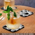 thumbnail image 3 of 3drose, Universe with Text of Your Potential Is Endless, Set of 4 Coasters - Soft, 3 of 7