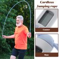 thumbnail image 2 of 1 Pair of Weighted Jump Rope Fitness Rope with Counter Cordless Jump Rope Portable Skipping Rope, 2 of 9