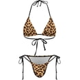 thumbnail image 4 of Top-kevin Women Fashion Halter Bikini Set Two Piece Swimwear Sexy Bathing Suits, 4 of 11