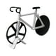 thumbnail image 1 of Fiudx Cortador de Pizza de Acero Inoxidable, Rodillo para Bicicleta con Diseño de Bicicleta, Cortador de Doble Cuchilla, Herramientas de Cocina, Regalo Perfecto para Los Amantes de La Pizza, Fácil de, 1 of 2