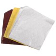 thumbnail image 3 of 3 Pack Aluminum Foil Candy Wrappers for Chocolates – Wide Square Colored Foil with Orange Peel Texture in Gold, Silver, and Coffee – Ideal for, 3 of 5