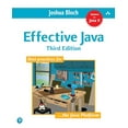 thumbnail image 1 of Pre-Owned Effective Java, 9780134685991, 0134685997, Paperback, 3 edition, 1 of 1