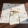 thumbnail image 6 of Plantable Seed Calendar 2027 – Calendar Seeds for Planting, 12 Months Wildflower Paper Desk Calendar, Biodegradable Eco Planner for Garden Lovers & Home Decor, 6 of 9