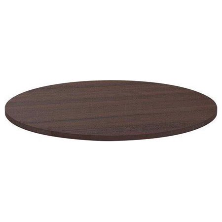 UPC: 0035255182553 | Lorell Conference Tabletop  Box 1/2  Round  42  Dia  Espresso (LLR18255)