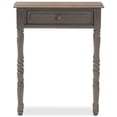 thumbnail image 4 of Baxton Studio Noemie Table Console 1 Tiroir en Brun, 4 of 11