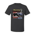 thumbnail image 2 of Wild Bobby, Mustang Cobra Performance Ford Cars and Trucks Men Graphic Tee, Charcoal, Large, 2 of 6