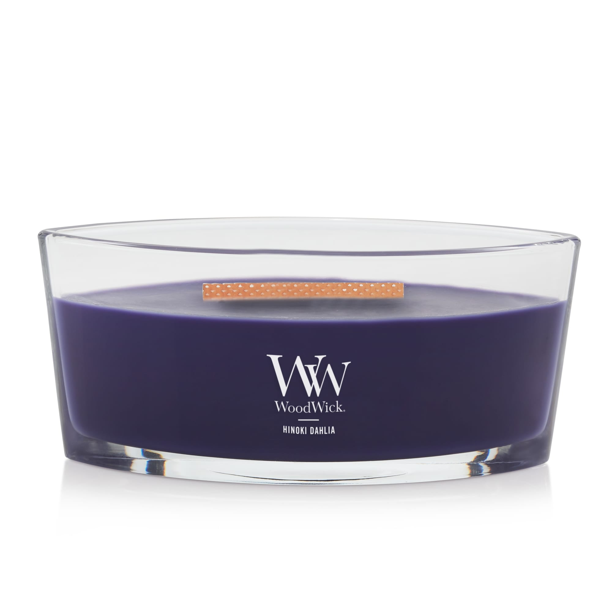 DENIS WICK 4C ジェイ・ジェニングス ほぼ新品！ WoodWick Hinoki Dahlia Scented Ellipse Candle, Crackles as it