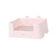thumbnail image 3 of Bandeja de arena desmontable Yuyangstore para conejos y cachorros Rosa, 3 of 8