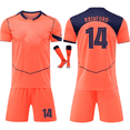 thumbnail image 1 of 2526 Football Home and Away Number 14 RASHFORD Orange Replica Sports Ball, 1 of 2