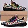 thumbnail image 3 of Hippie Peace Sign Imagine All The People Living Life In Peace Shoes Sneakers Black Size 13, 3 of 7