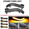 thumbnail image 4 of Cuartos 2 uds., lámpara lateral izquierda y derecha para coche, luces LED impermeables para espejo de coche para BMW 1 2 3 4 Likrtyny Para estrenar, 4 of 9