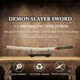thumbnail image 4 of Bamboo Demon Slayer Sword 41 inches with Belt Holder Stand, Kochou Shinobu, 4 of 6