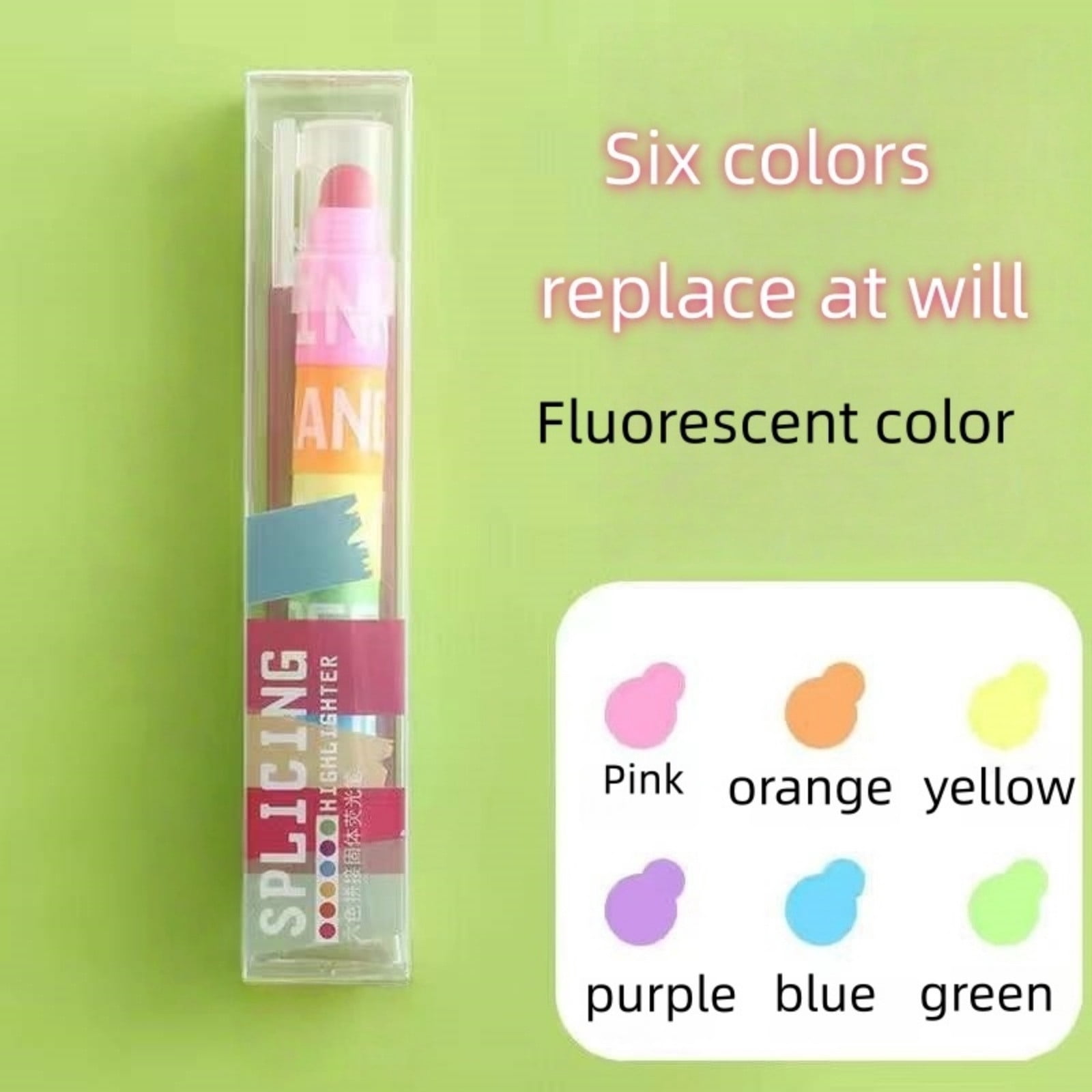 Highlighter Set 12 Colors Solid Gel Marker Pens Cute Color Pen For Bible Journal No Bleed Through Double Ended Highlighters For Adult Color