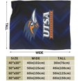 thumbnail image 3 of UTSA Roadrunners Fleece Blanket, Very Soft Microfiber Flannel Blanket for Couch Warm and Cozy for All Seasons, 3 of 6