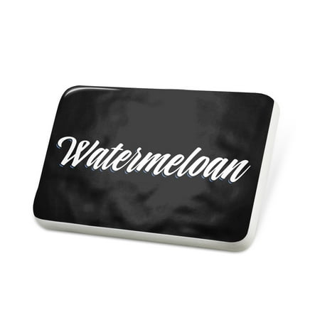 Porcelein Pin Classic design Watermeloan Lapel Badge – NEONBLOND