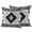 Grey, variant on Outdoor Throw Pillow Cover 18x18in Set of 2 Black Grey Aztec Bohemian Waterproof Decorative Cushion Case,Square Pillowcases for Patio Garden Tent Couch Sofa