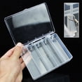 thumbnail image 4 of Yuarrent Caja de aparejos de pesca, 2 uds., cajas de almacenamiento con tapa ligera, ganchos de líneas de alambre de señuelo resistentes al Pescar, 4 of 6
