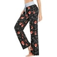 thumbnail image 3 of FREEAMG Womens Comfy Drawstring Lounge Pajama Pants Sleepwear Bottom, 3 of 6