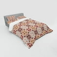 thumbnail image 3 of Ambesonne Moroccan Bedding Set 3 Pcs, Vintage Curlicue East Art, Twin XL, White Green, 3 of 3