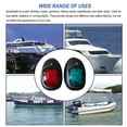 thumbnail image 4 of Sonducket Paquete de 2 lámparas de señal para barcos, desmontables, profesionales, IP67, impermeables, selladas, 3W, 12V-24V, accesorios de luz trasera Deportes acuáticos Negro Sonducket  OD025120-02, 4 of 6