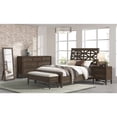 thumbnail image 3 of Intercon Furniture Preston Bedroom Wood Queen Lattice Headboard in Oak, 3 of 4