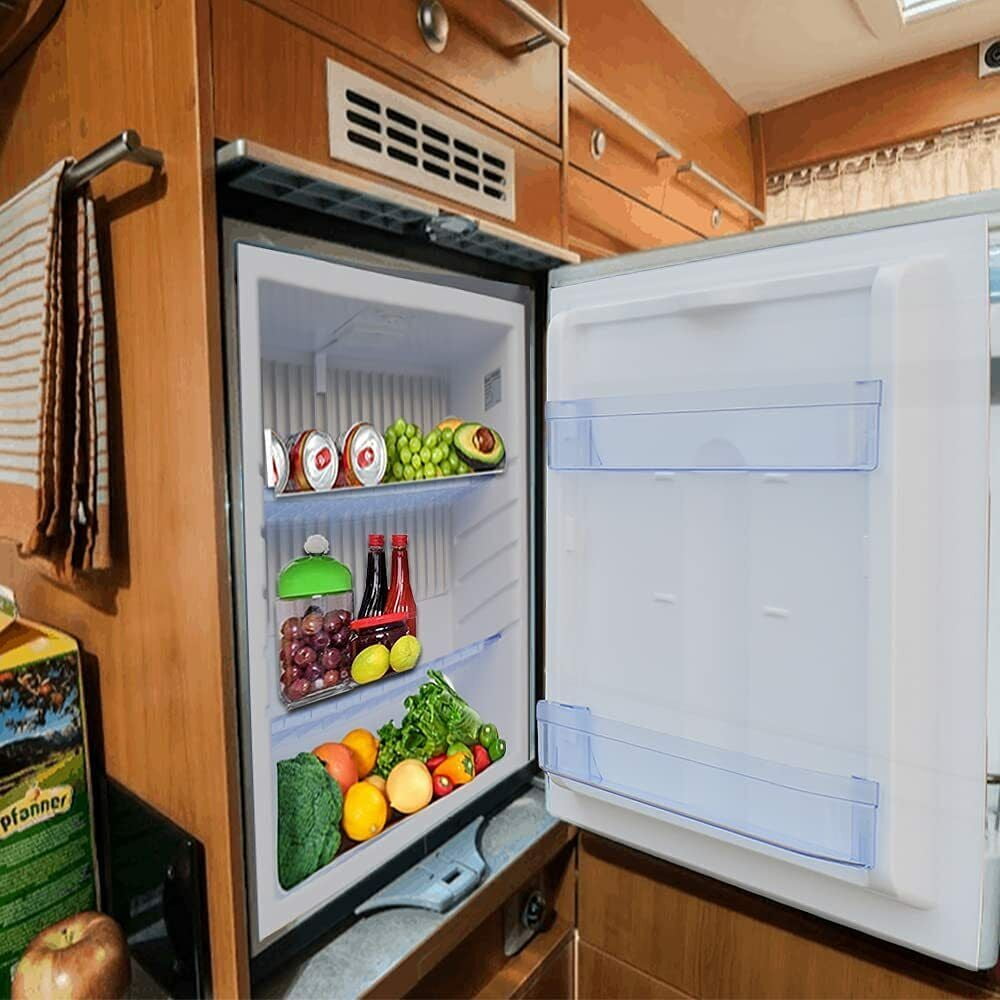 SMAD 2.0 Cu ft 12V 110V Camping Fridge Truck RV Cascadia Refrigerator DC AC