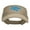 Khaki, variant on The Stylist Embroidered Cotton Twill Visor - Light Pink OSFM