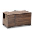 Baxton Studio Connor Modern and Contemporary Walnut Brown Finished 2
