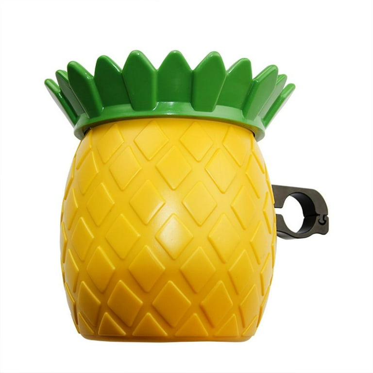 Bike Cup Holder Motorcycle Cute Pineapple Drink Holder Bicycle Water Bottle Holder for Bike Boat Stroller Wheelchair Scooter Cart Desk