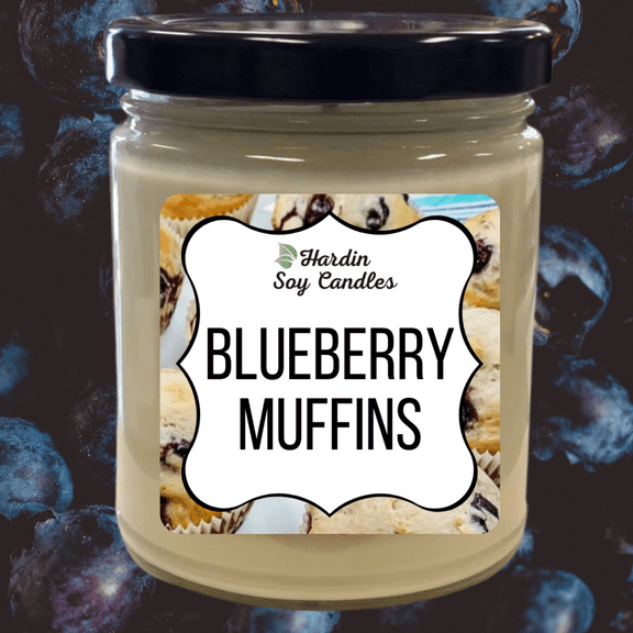 Blueberry Muffins Soy Candle