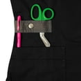 thumbnail image 2 of 2-PACK Medgear 12-Pocket Women's Scrub Set with Silver Snap Detail & Contrast Trim, 2 of 4