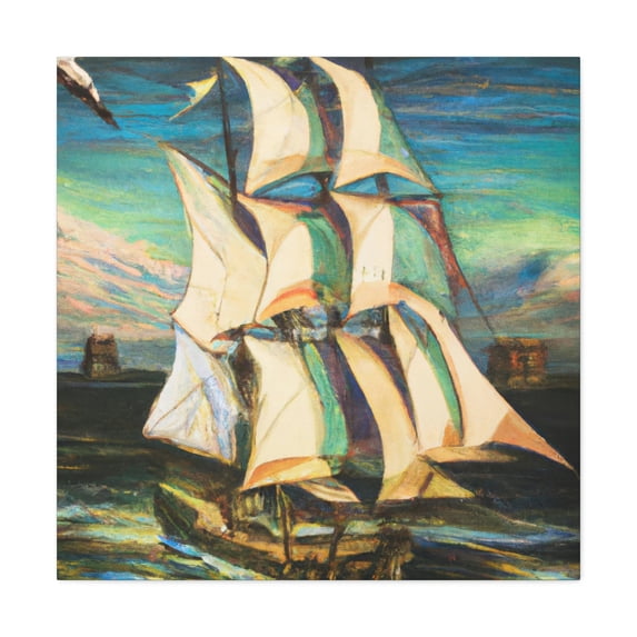 The Boating Excursion - Canvas