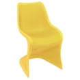 thumbnail image 1 of Compamia Chaise de Salle à Manger Siesta Bloom, Jaune (Ensemble de 2), 1 of 12