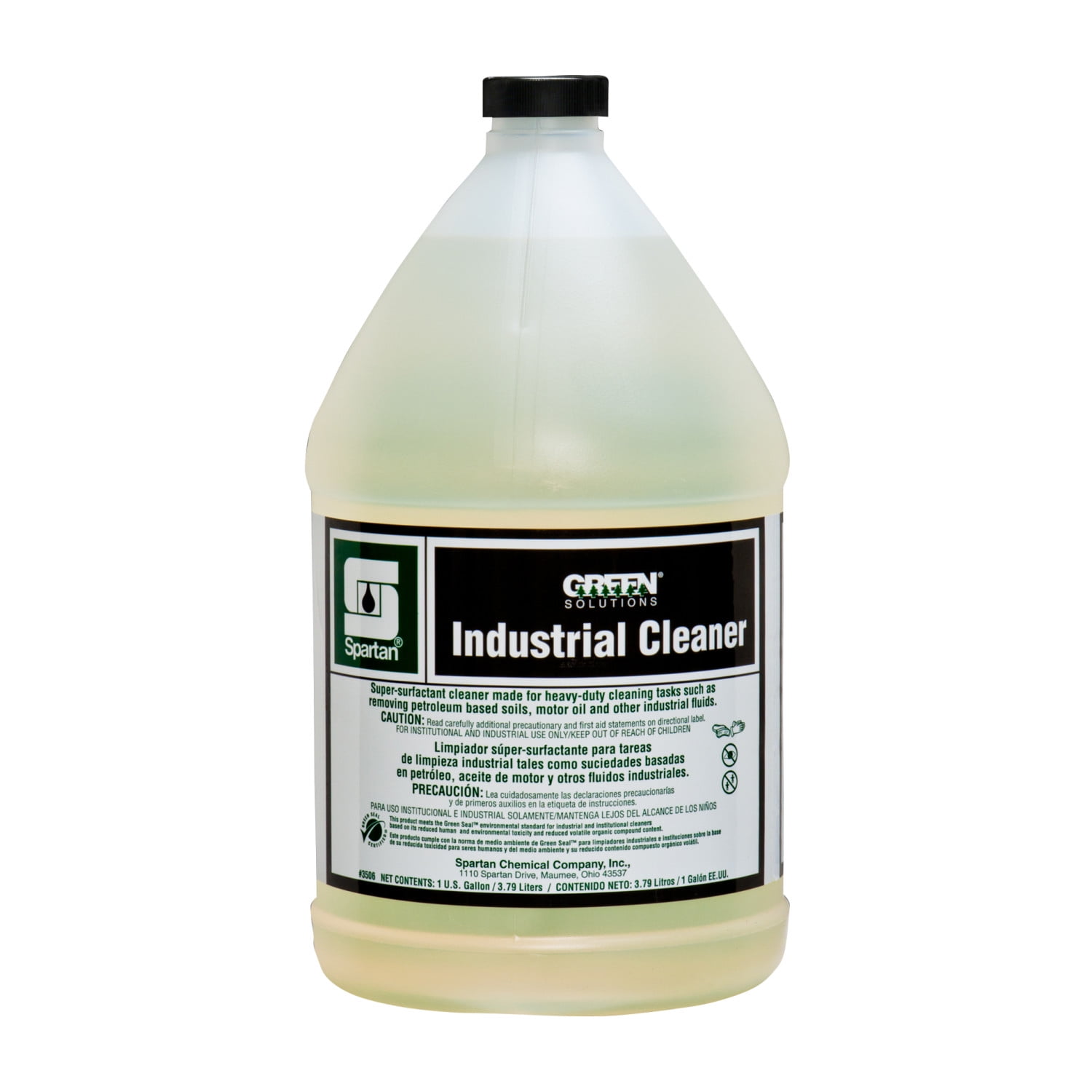 Spartan Green Solutions Industrial Cleaner Gal. , 4/cs