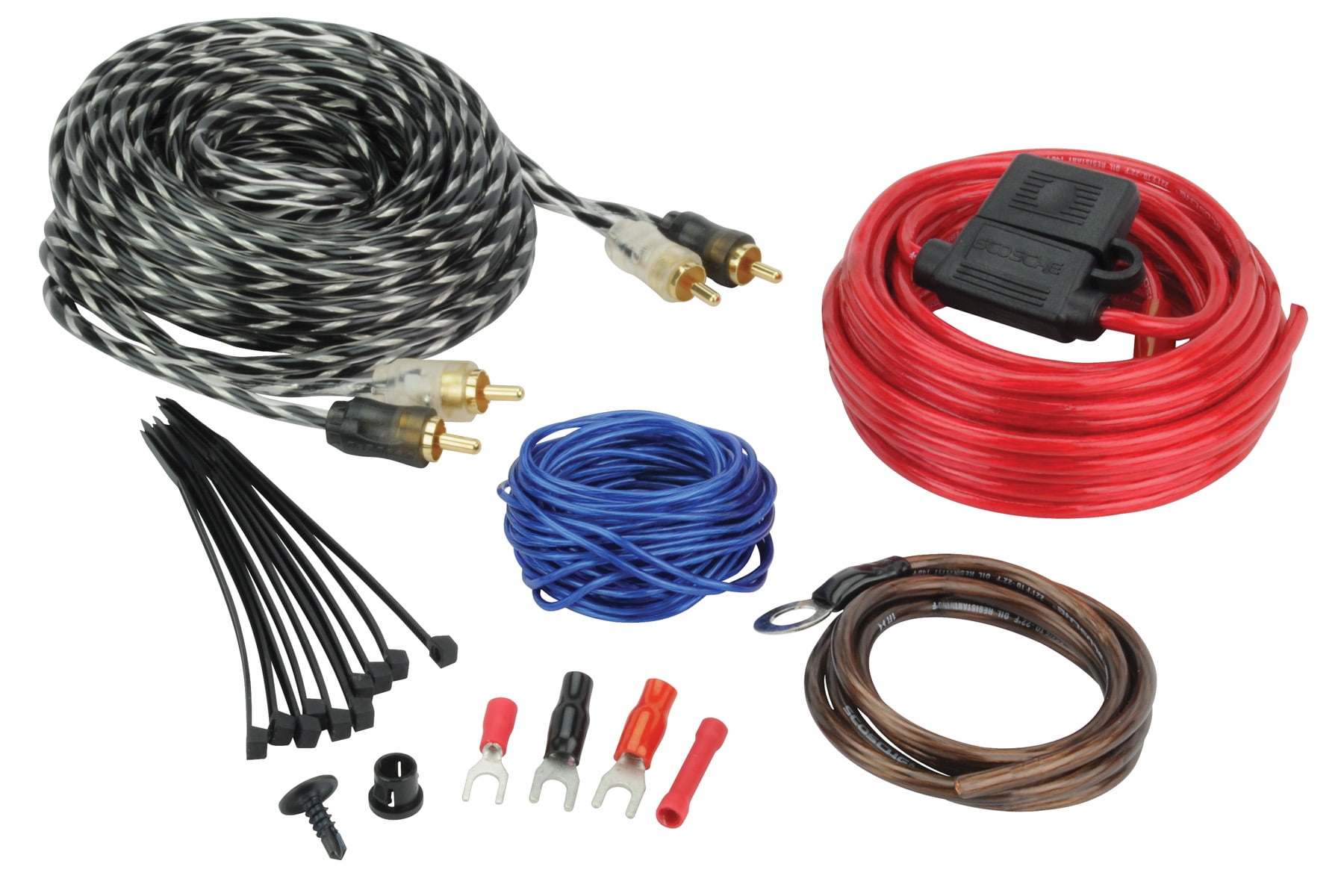 12 Awg Amp Wiring Kit 100 Copper Wire, What Amp Wiring Kit Do I Need