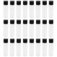 thumbnail image 2 of Black PET Plastic Empty Bottles with Cap Durable Leak Proof Ideal for Travel and Home Use 20ml, 2 of 2