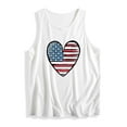 thumbnail image 4 of 2025 Women's American Flag Tank Top - Vintage Patriotic July 4th Sleeveless Shirt | USA Basketball Fan Team Apparel, 4 of 4