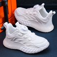 thumbnail image 4 of NOEGOEU Kids Sneakers Boys Girls Running Tennis Shoes Athletic Sports Casual Breathable for 4-16 Years (White,12-13 Years), 4 of 4