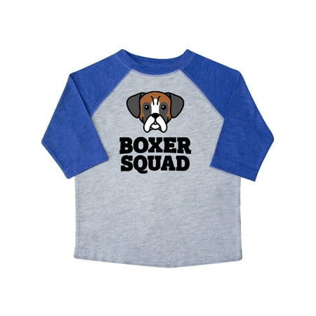 

Inktastic Dog Boxer Squad Gift Toddler Boy or Toddler Girl T-Shirt