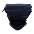 thumbnail image 4 of ili New York Bolsos cruzados de cuero genuino para mujer - Organizador de bolso de hombro con bloqueo RFID premium con correa ajustable, 4 of 5