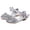 Silver, variant on EnJoCho Children's Girls Dress Shoes Gold Glitter Princess Sandals Spring Summer Baotou Sequin Flat Leather Shoes Dance Shoes Little Girl Party Shoes