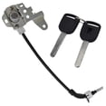 thumbnail image 4 of Door Latch Lock Cylinder with Cable & Keys 72185SNAA01 Fit for Honda Civic 2006-2011 (Front Left Driver Side), 06-11 Civic Door Latch Cylinder w/ Keys, 4 of 7