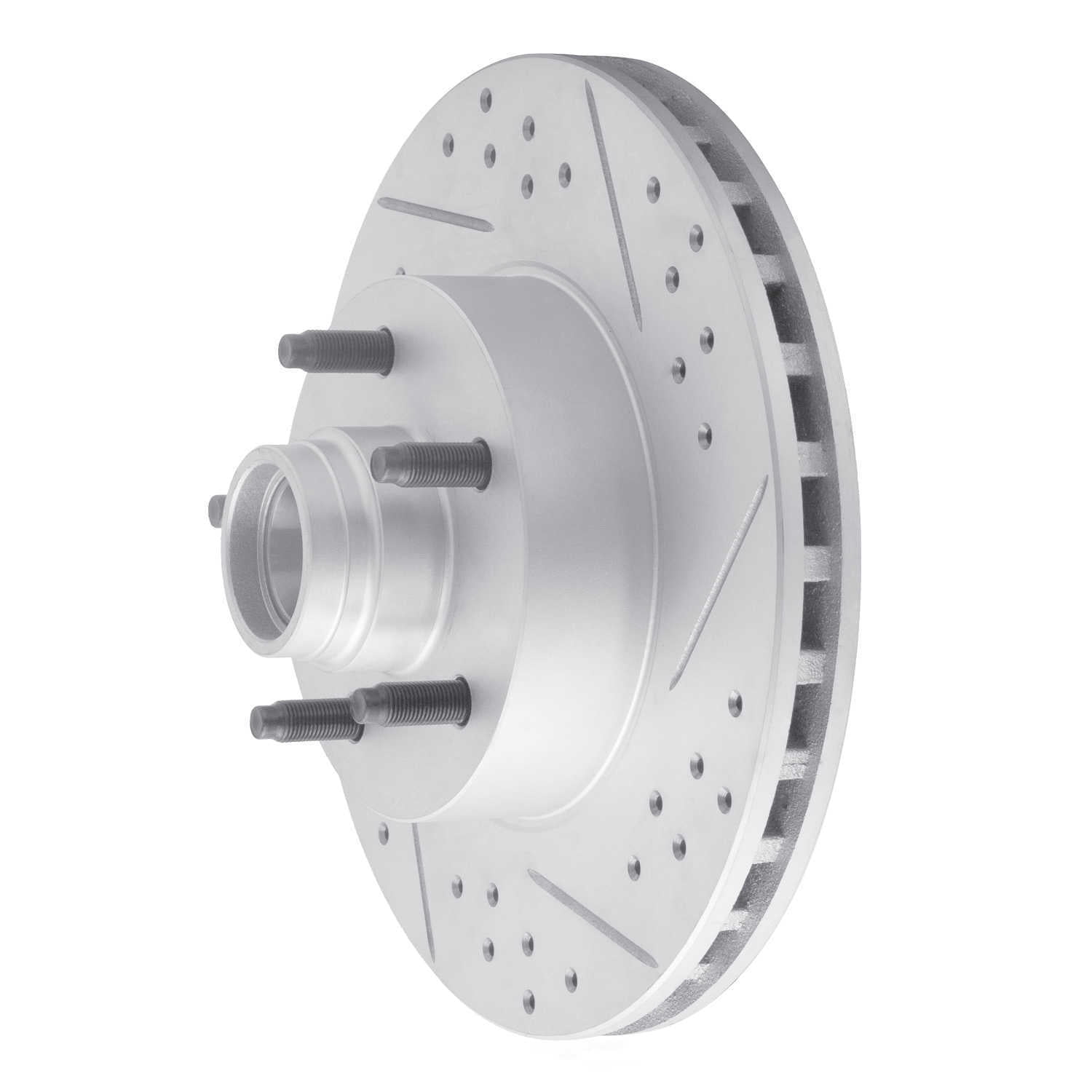 Dynamic Friction Company 830-54141R DFC Geoperformance Rotor - Drilled and Slotted