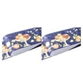 thumbnail image 3 of Bewildely Línea de rodapié autoadhesiva veteada de madera para papel tapiz de alta gama, mano de obra exquisita, fruta azul duradera fruta azul 2Conjunto, 3 of 6