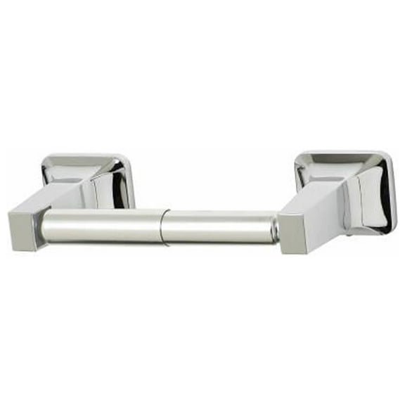 HomePointe 231199 Basic Toilet Paper Holder, Chrome - Quantity 6