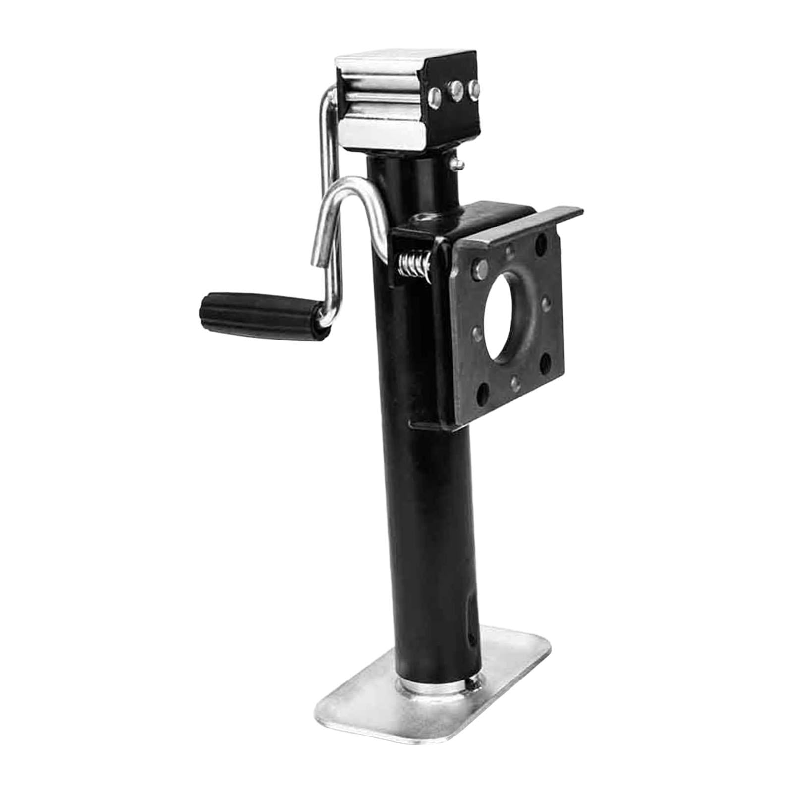 Dickly Hand-crank Trailer Jack Multifunction Heavy Duty Portable Wear Resistaht Easy to Side Rocking 10inch