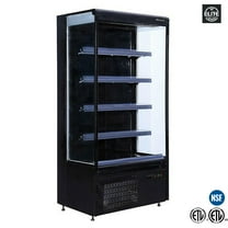 NSF 27.5 in. Open Air Refrigerator 9.2 Cu.Ft. Commercial Cooler, Open Air Cooler Display Merchandiser ETL